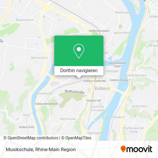 Musikschule Karte