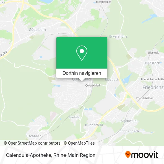 Calendula-Apotheke Karte