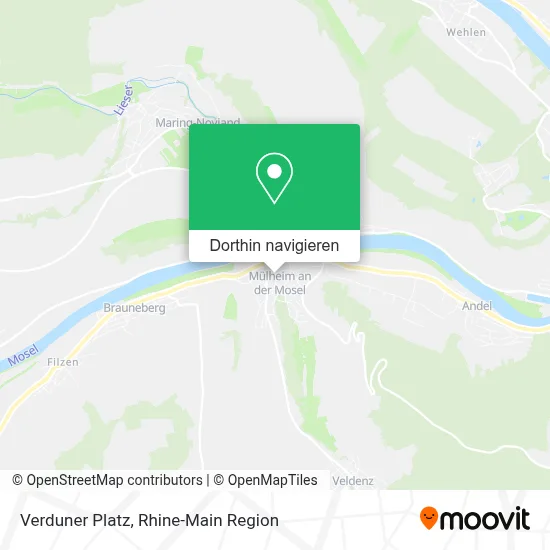 Verduner Platz Karte