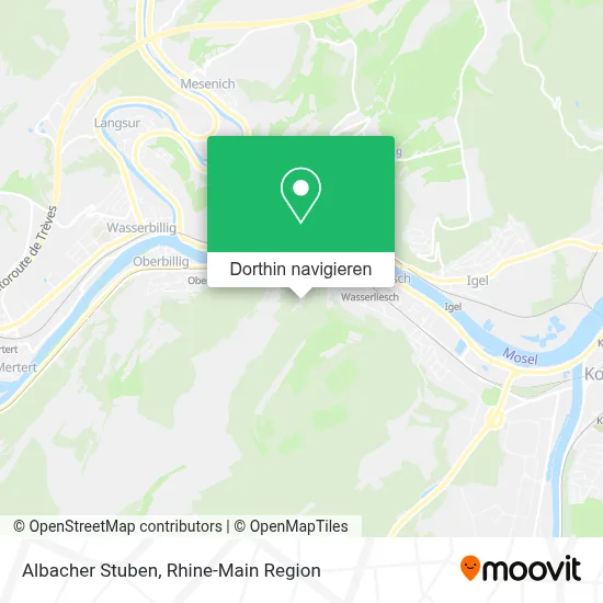 Albacher Stuben Karte
