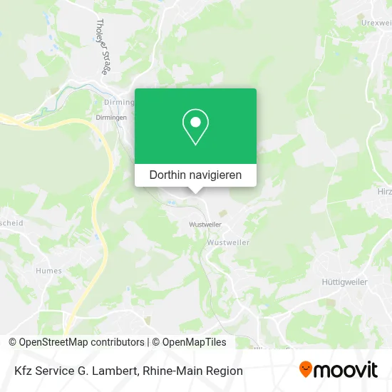 Kfz Service G. Lambert Karte