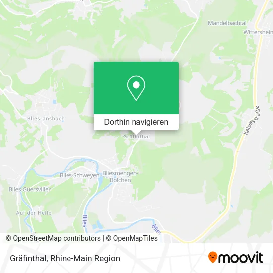 Gräfinthal Karte