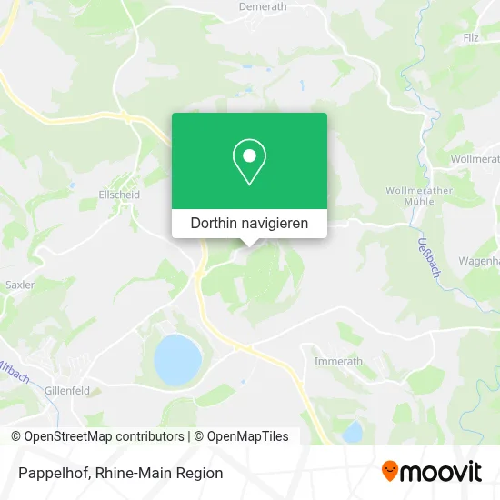 Pappelhof Karte