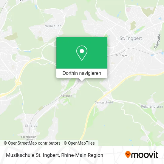 Musikschule St. Ingbert Karte