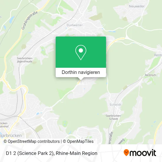 D1 2 (Science Park 2) Karte