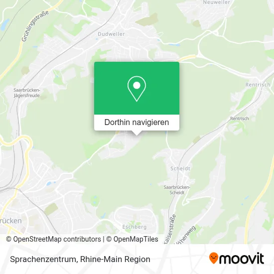 Sprachenzentrum Karte