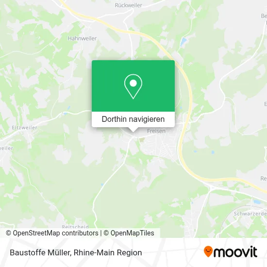 Baustoffe Müller Karte