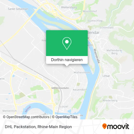 DHL Packstation Karte