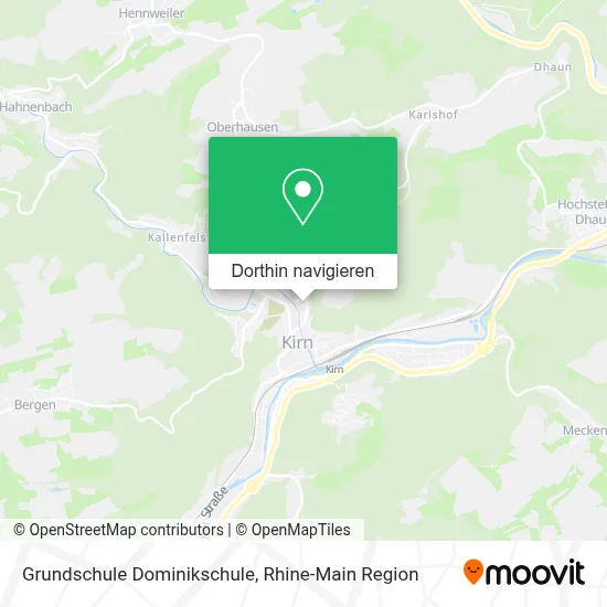 Grundschule Dominikschule Karte