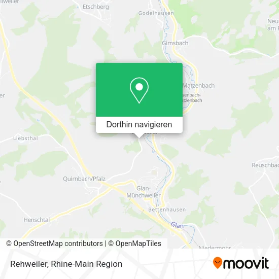 Rehweiler Karte