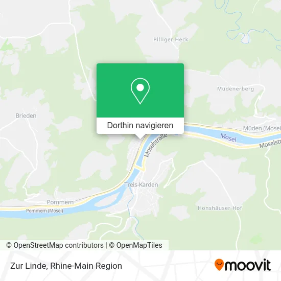 Zur Linde Karte