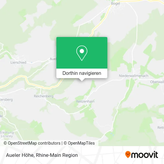 Aueler Höhe Karte