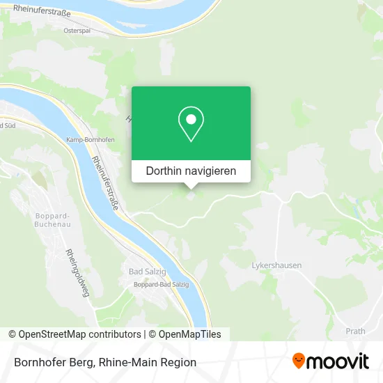Bornhofer Berg Karte