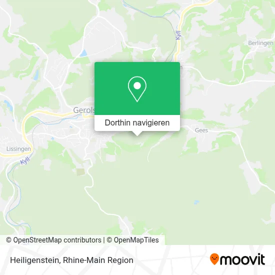 Heiligenstein Karte