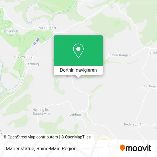 Marienstatue Karte