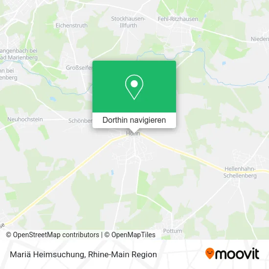 Mariä Heimsuchung Karte