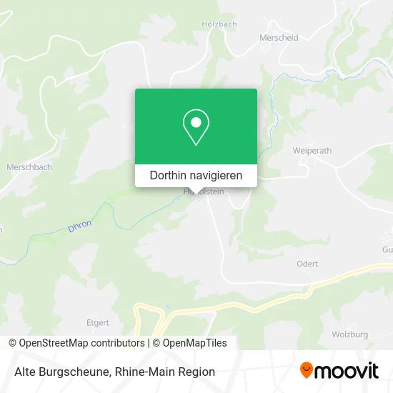 Alte Burgscheune Karte