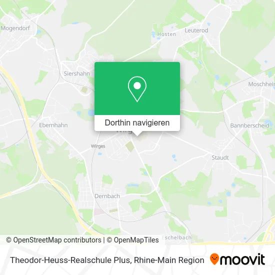 Theodor-Heuss-Realschule Plus Karte