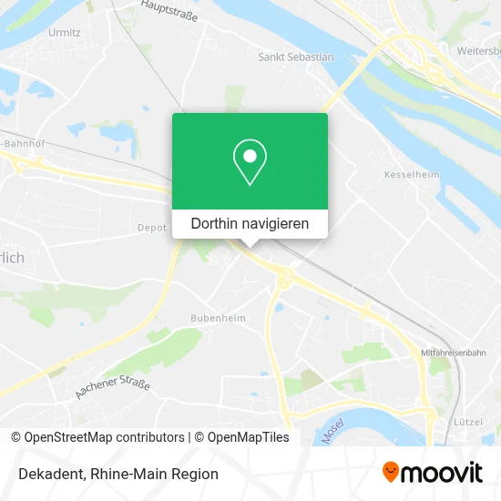 Dekadent Karte