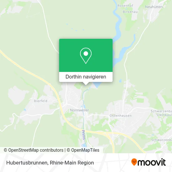 Hubertusbrunnen Karte