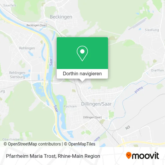 Pfarrheim Maria Trost Karte