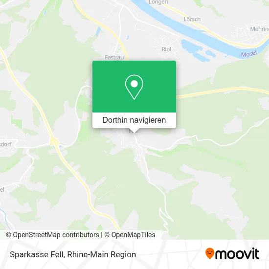 Sparkasse Fell Karte