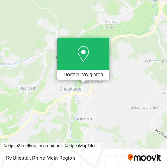 Rv Bliestal Karte