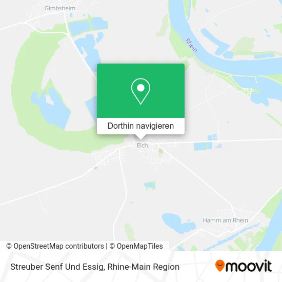 Streuber Senf Und Essig Karte