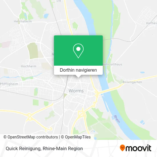 Quick Reinigung Karte