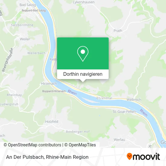 An Der Pulsbach Karte