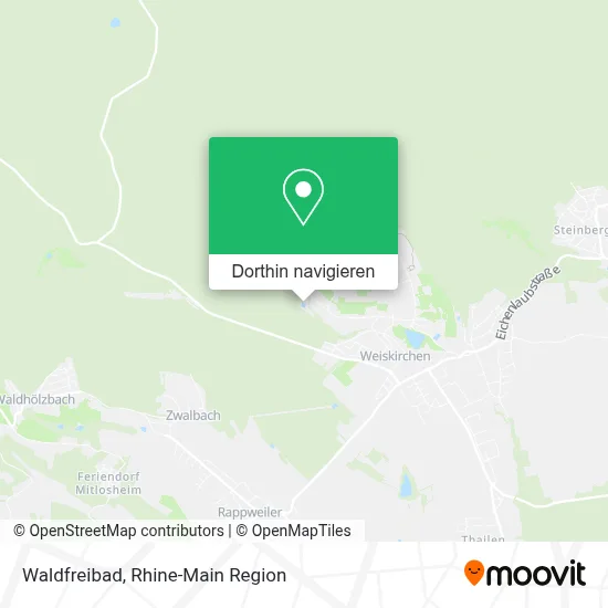 Waldfreibad Karte