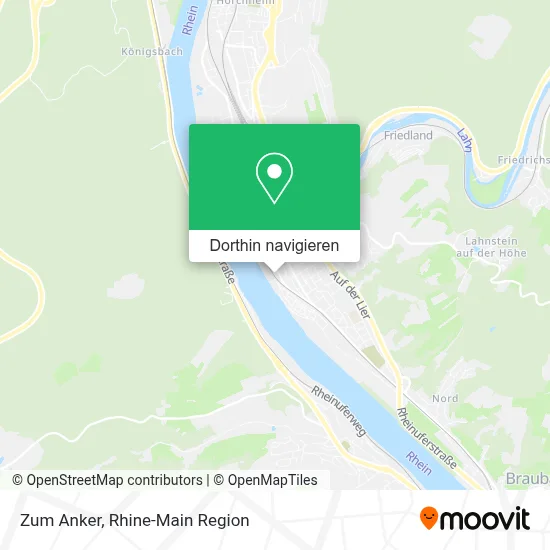 Zum Anker Karte