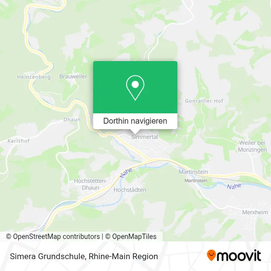 Simera Grundschule Karte
