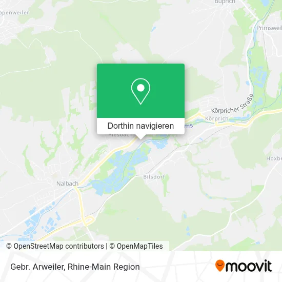 Gebr. Arweiler Karte