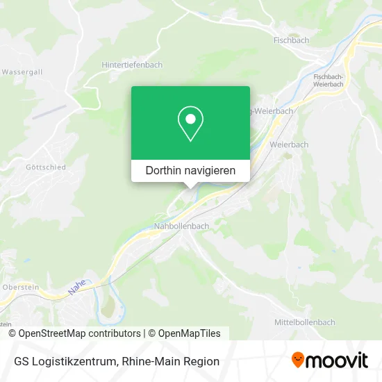 GS Logistikzentrum Karte