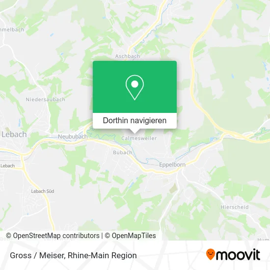 Gross / Meiser Karte