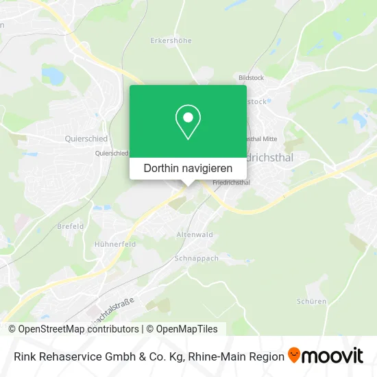 Rink Rehaservice Gmbh & Co. Kg Karte