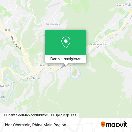 Idar-Oberstein Karte