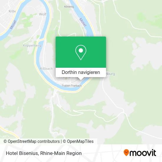 Hotel Bisenius Karte