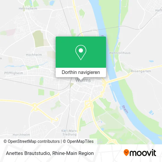 Anettes Brautstudio Karte