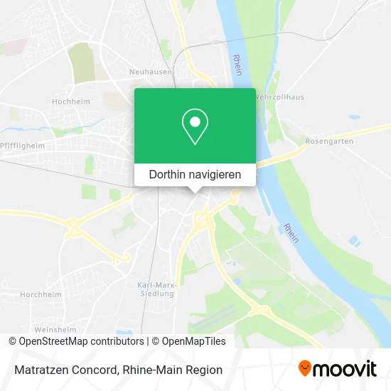 Matratzen Concord Karte