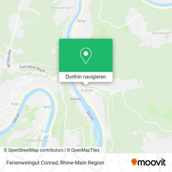 Ferienweingut Conrad Karte