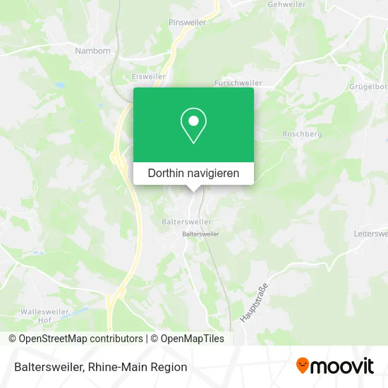 Baltersweiler Karte