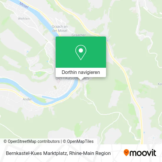 Bernkastel-Kues Marktplatz Karte