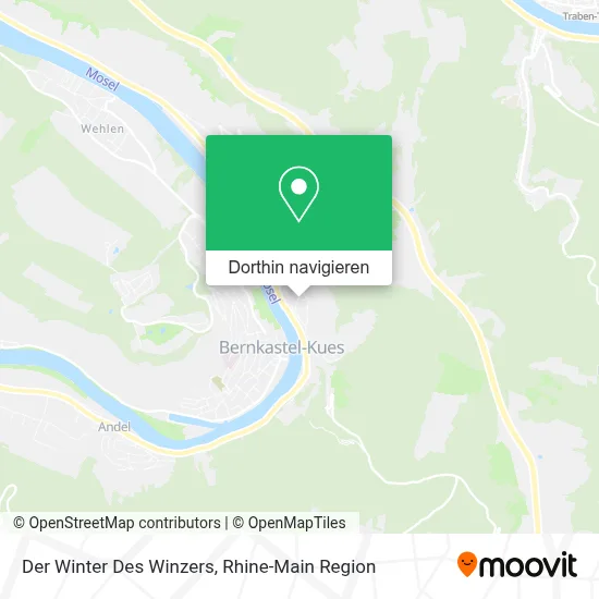 Der Winter Des Winzers Karte