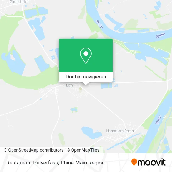 Restaurant Pulverfass Karte