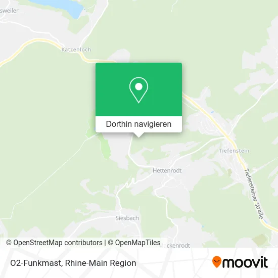 O2-Funkmast Karte