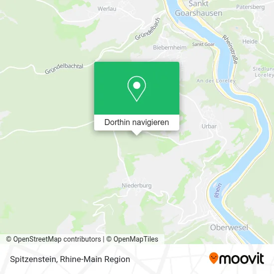 Spitzenstein Karte