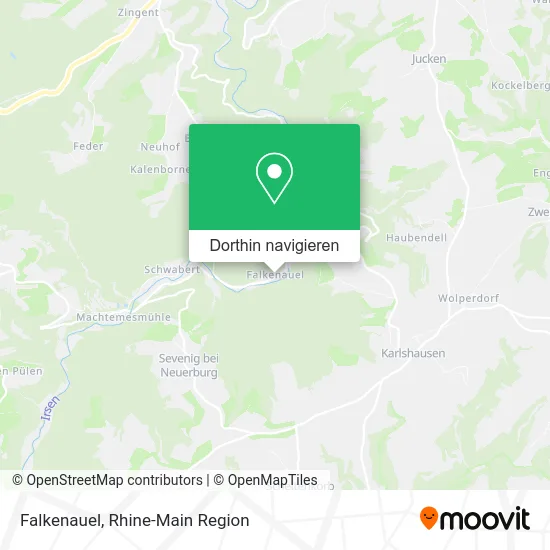 Falkenauel Karte