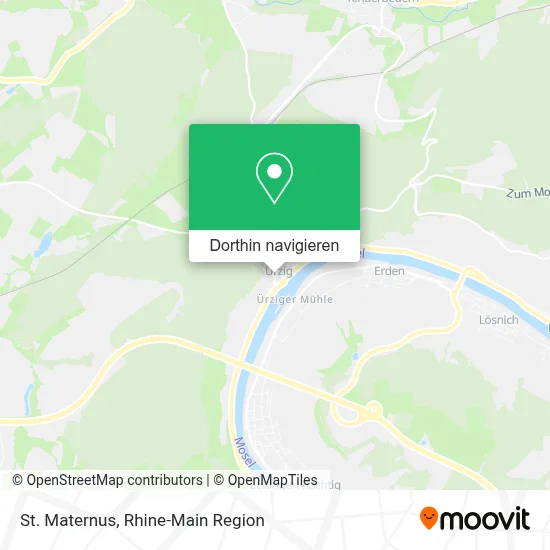 St. Maternus Karte